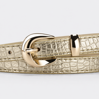 Ceinture Femme Dorée Fine