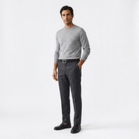 Mannequin homme portant la Belle Ceinture Homme Cuir — style smart casual — Le Monde de la Ceinture