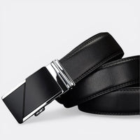 Ceinture Boucle Automatique Homme - Noir 110cm | Le monde de la ceinture