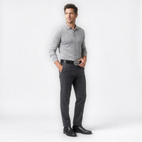Mannequin homme portant la Ceinture Cuir Homme Boucle Vintage — style smart casual — Le Monde de la Ceinture