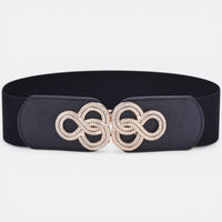 Ceinture Haute Femme - Noir 65cm | Le monde de la ceinture