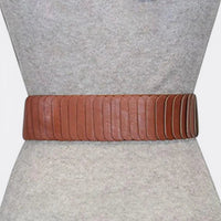 Grosse Ceinture Cuir Femme - Blanc | Le monde de la ceinture